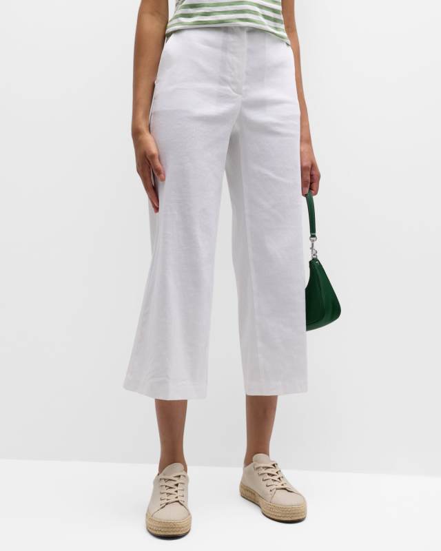 Terena Cropped Wide-Leg Pants